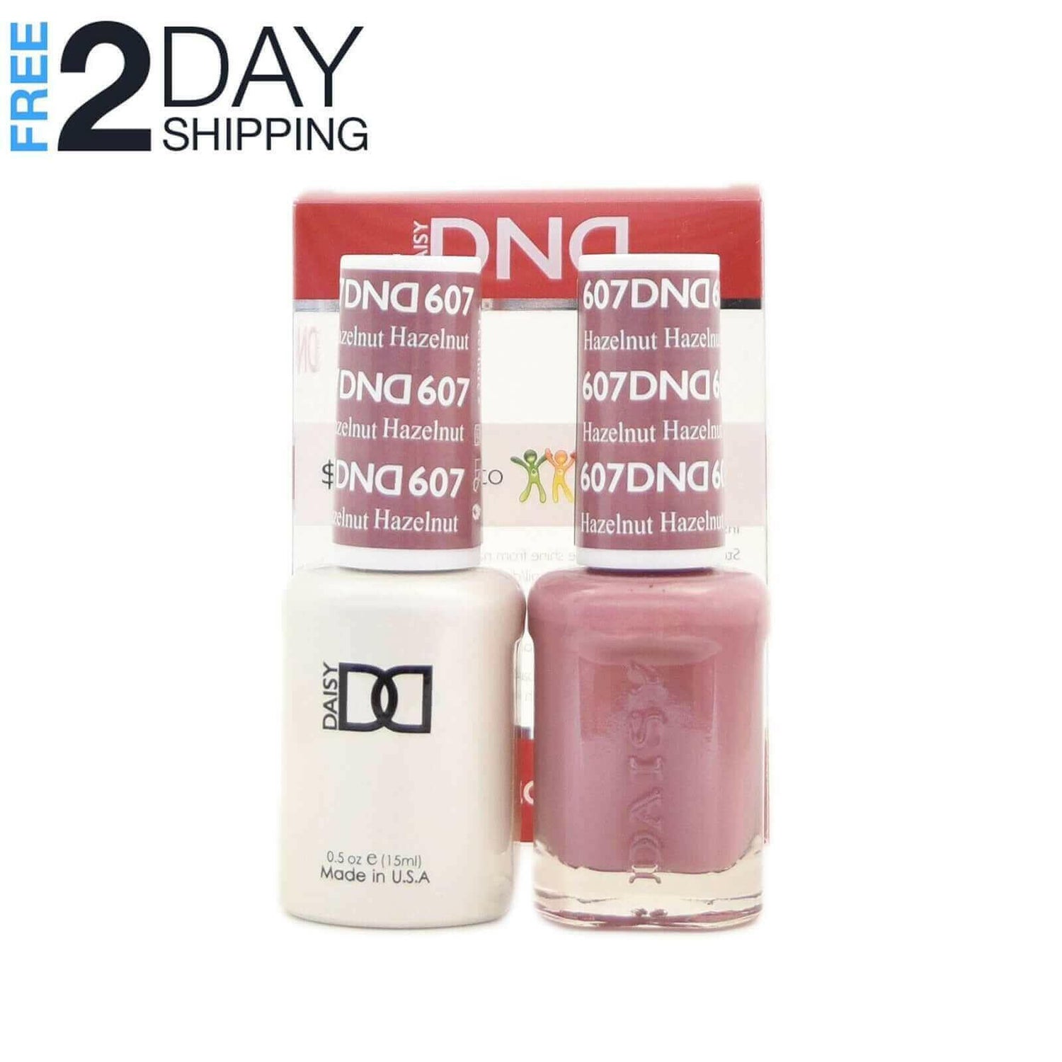 DND Gel Nail Polish &amp; Nail Lacquer Set Soak Off Duo Set - 