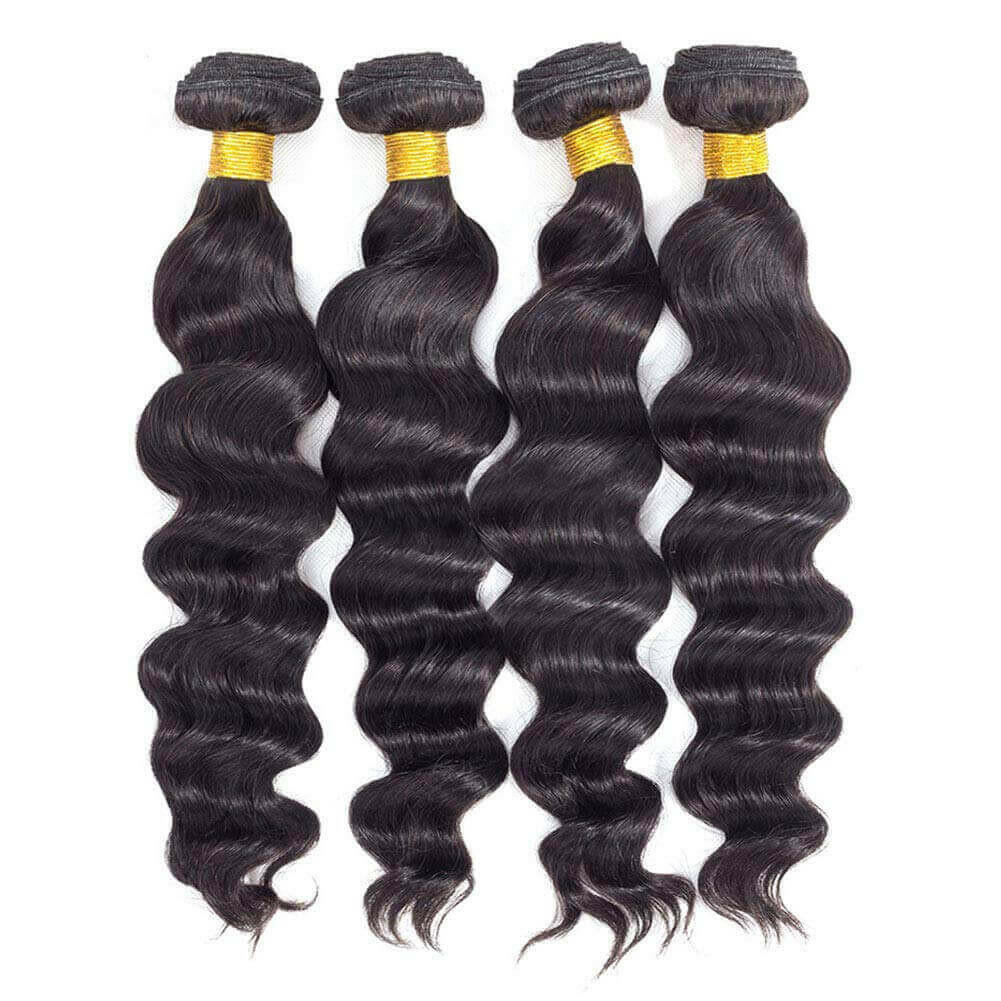 Wholesale 5/6/10/12 Bundles Brazilian Loose Body Wave 10A Grade Human.