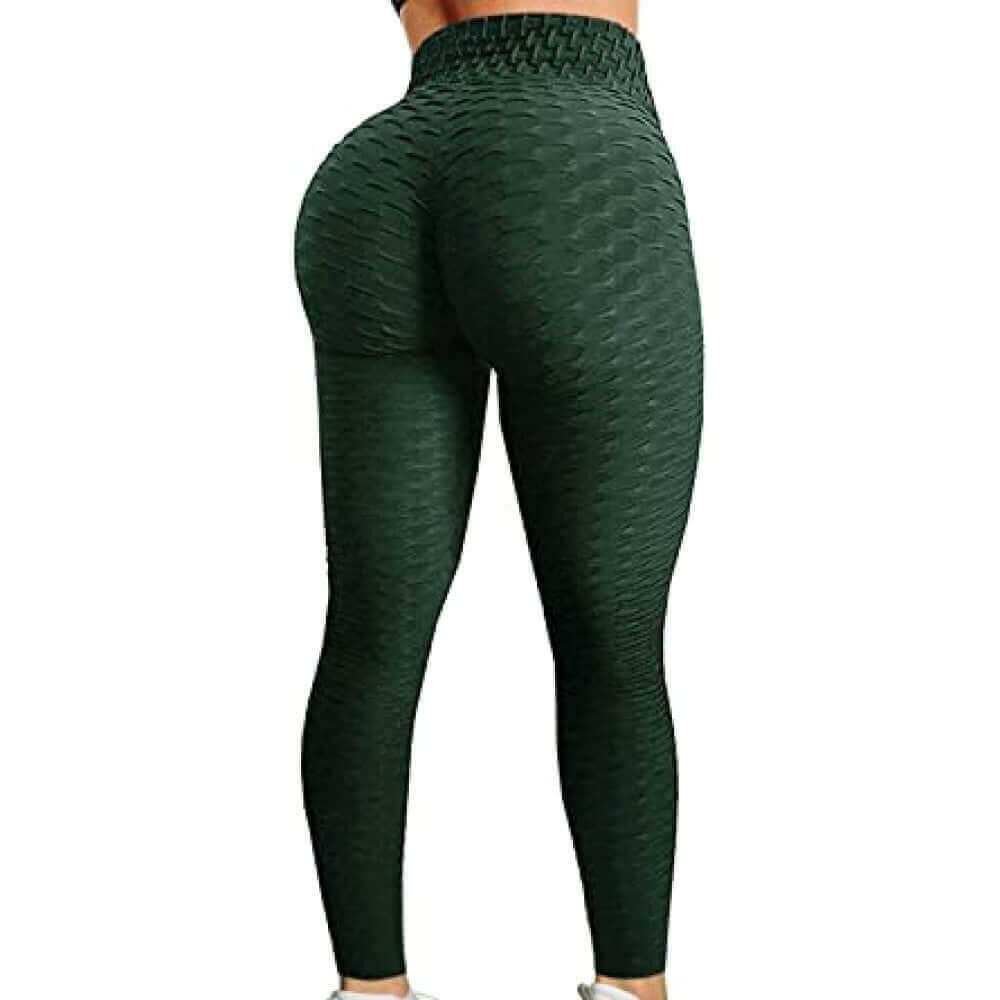 Women Yoga Pants High Waist Butt Lifting Workout Running Legging Tight.