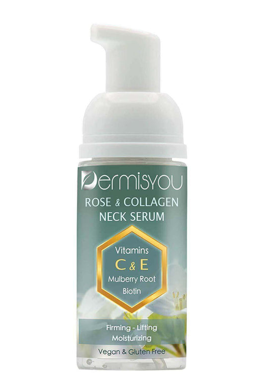 Anti-Wrinkle Neck & Décolleté Serum with Collagen & Rose Water