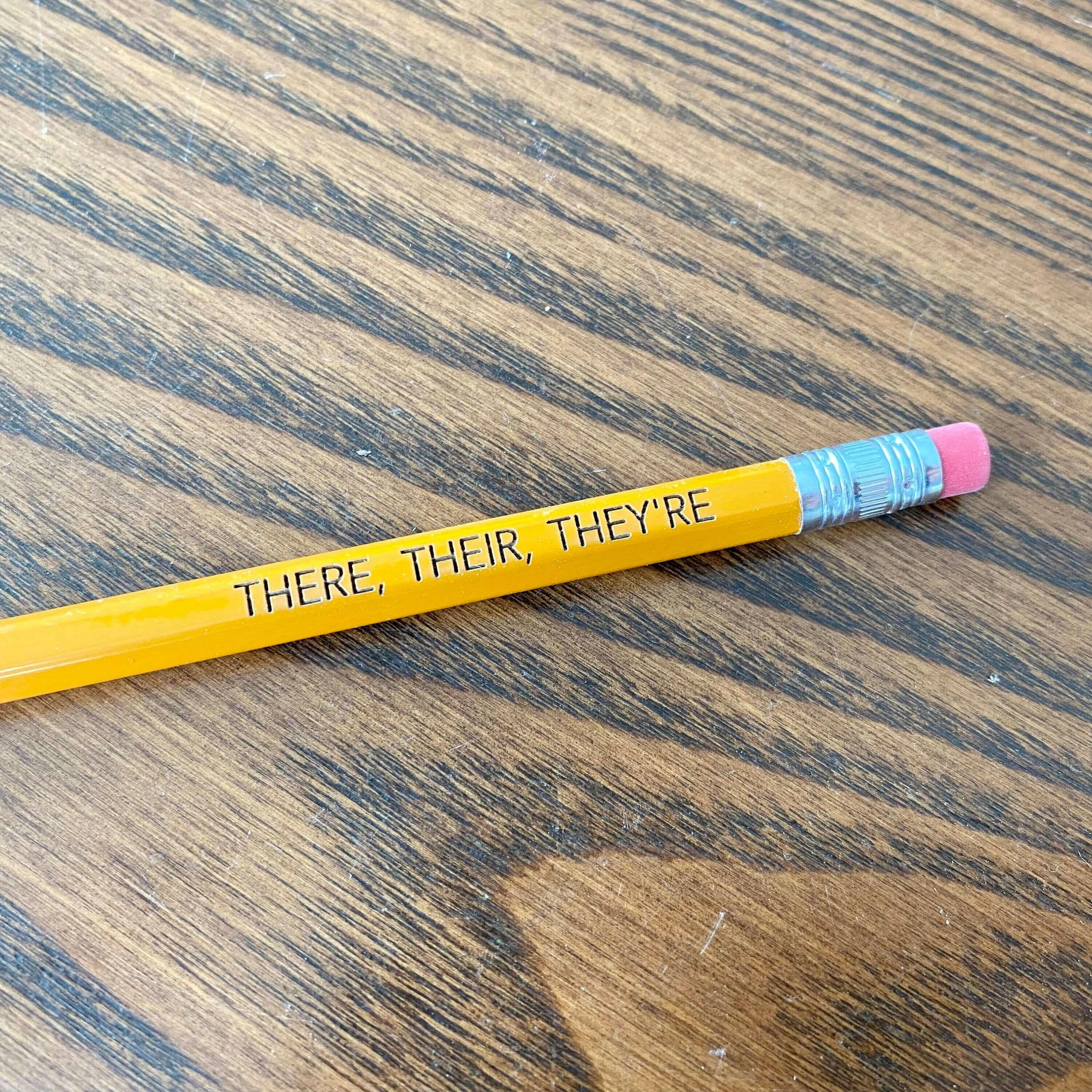 Personalized #2 Pencils.