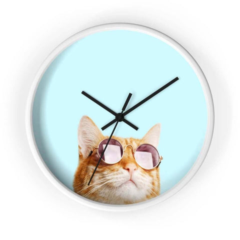 Cat is Alway's Right Wall clock.