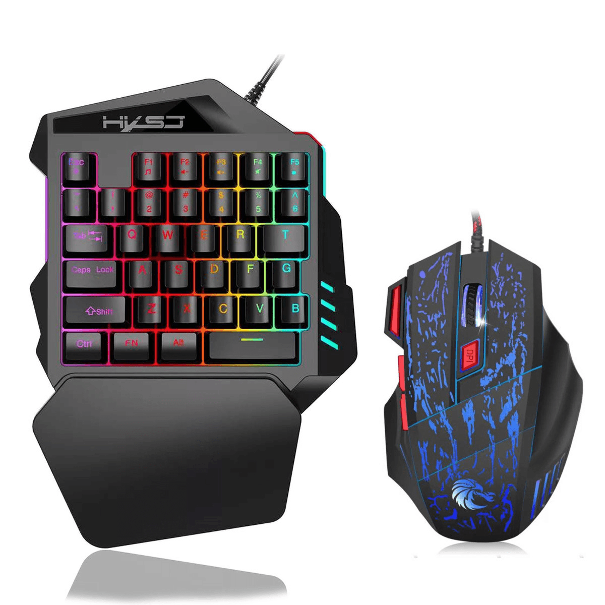 One-Handed Gaming Keyboard – Configuration Options