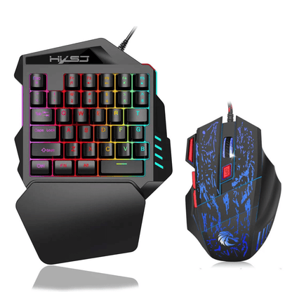 One-Handed Gaming Keyboard – Configuration Options