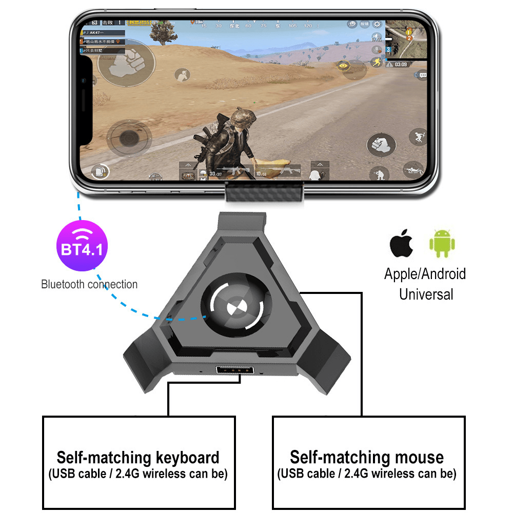One-Handed Gaming Keyboard – Configuration Options