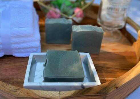 Men's Clay & Shea butter Soap.