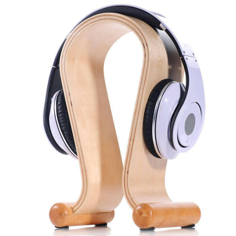 Bent Plywood Headphone Holder.