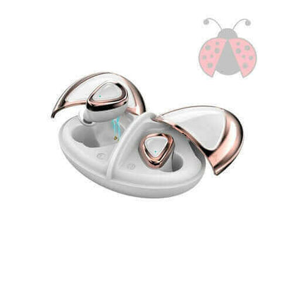 Ladybug 2 in 1 Bluetooth Ear-Pods And Charger.