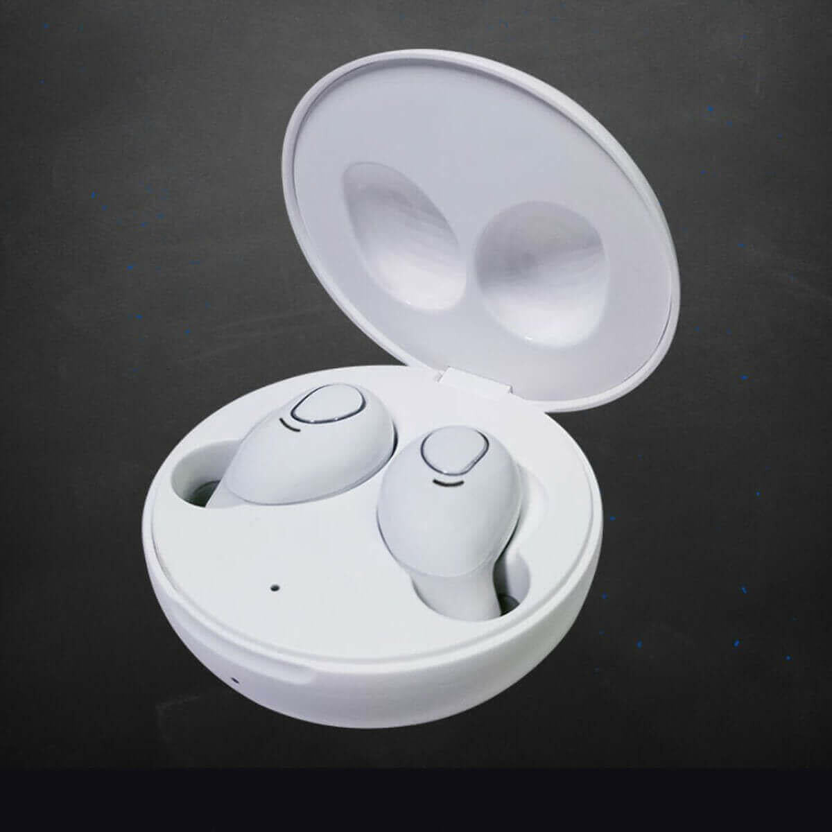 All Charged Up Bluetooth Earbuds With Wireless Charging Pad.