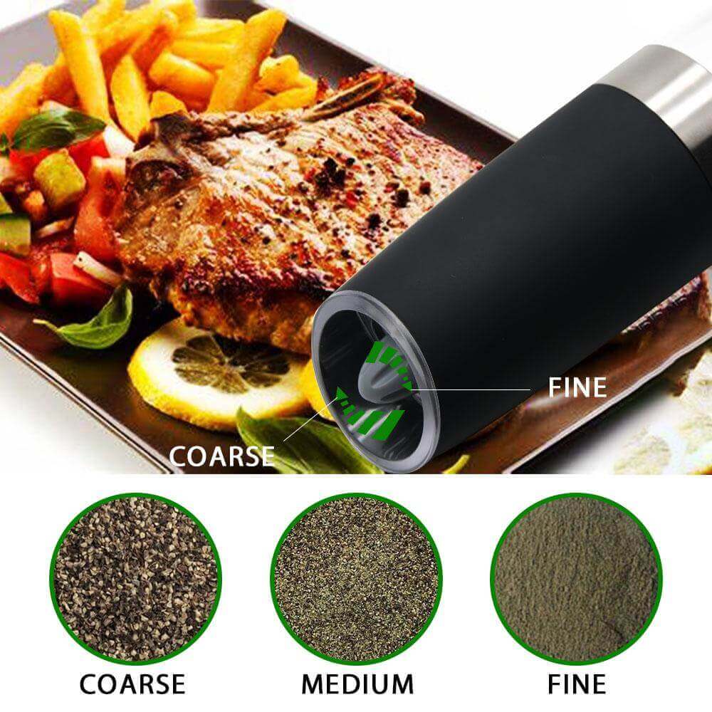 Electric Gravity Sensor Automatic Pepper Grinder Kitchen Tools