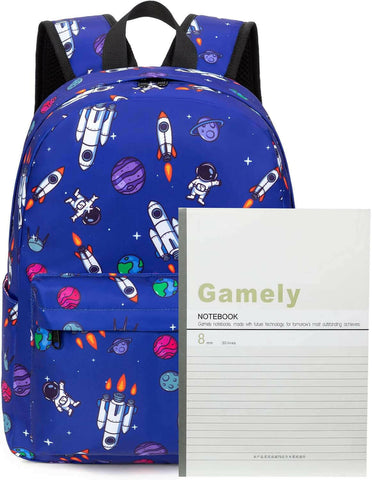 Preschool Backpack Kids School Book Bags for Elementary Primary Schooler (Rocket Astronaut)