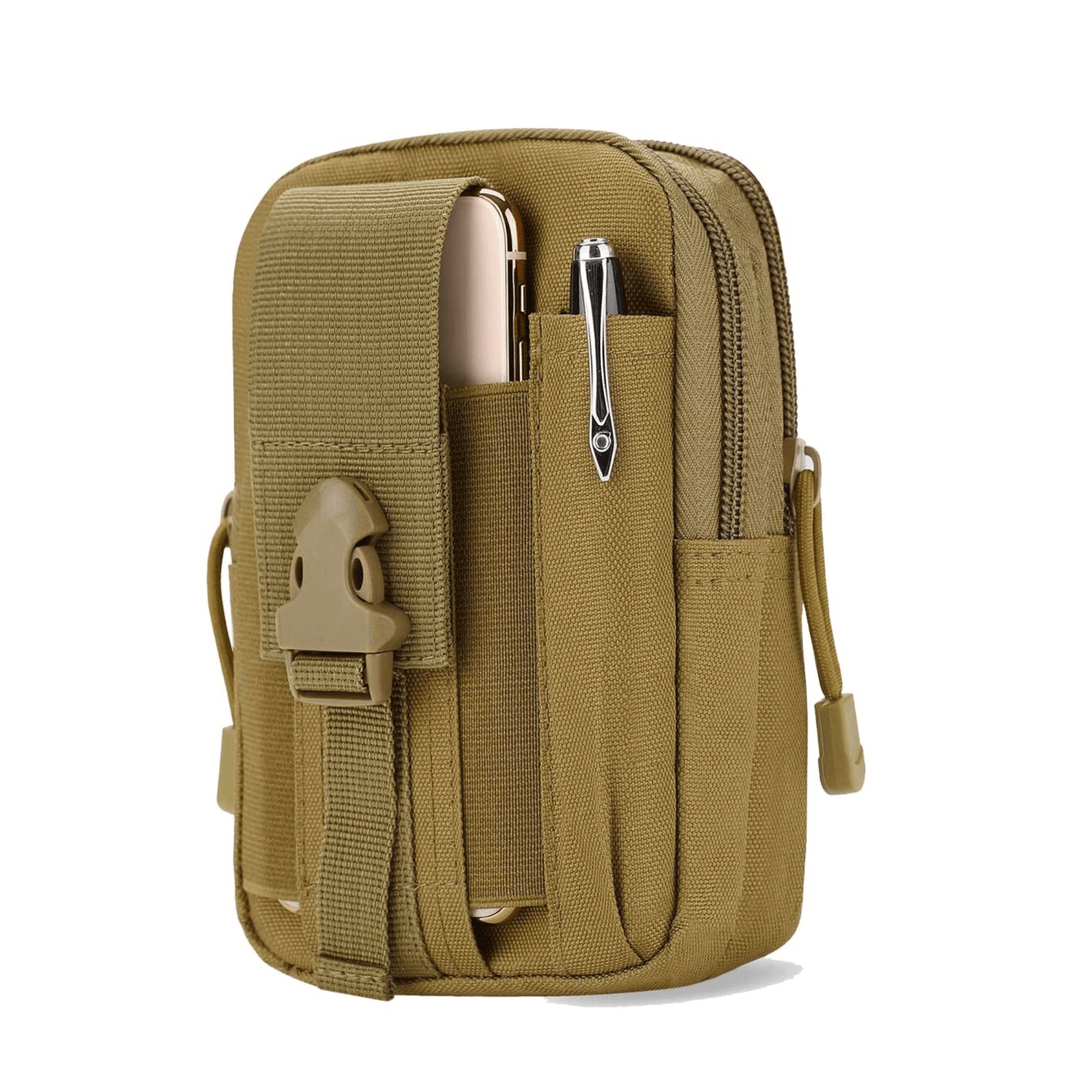 Tactical MOLLE Pouch &amp; Waist Bag for Hiking &amp; Outdoor Activities