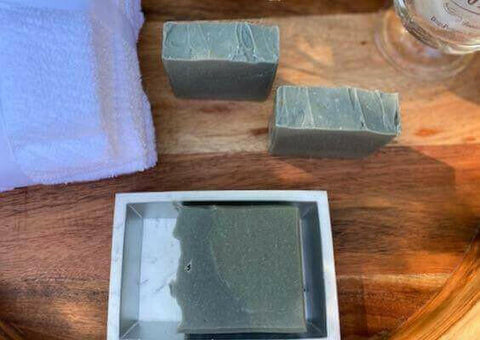 Men's Clay & Shea butter Soap.