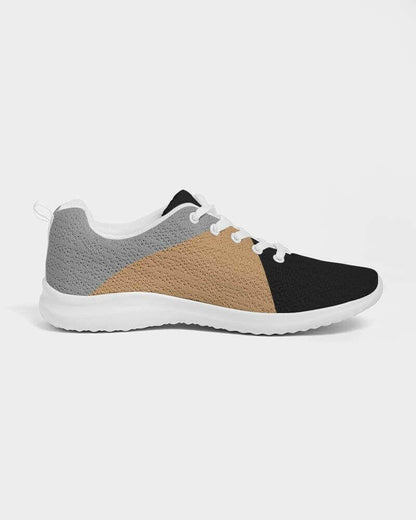 tricolor low top canvas sneakers