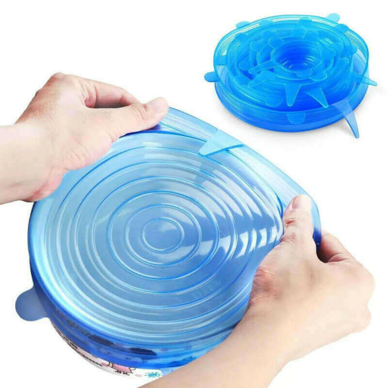 Reusable Stretchy Silicone Lids.