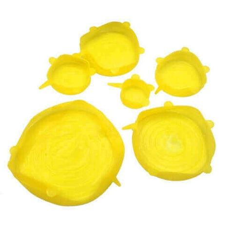 Reusable Stretchy Silicone Lids.