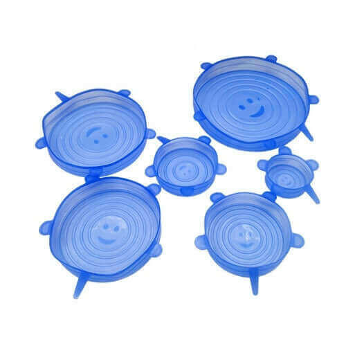 Reusable Stretchy Silicone Lids.