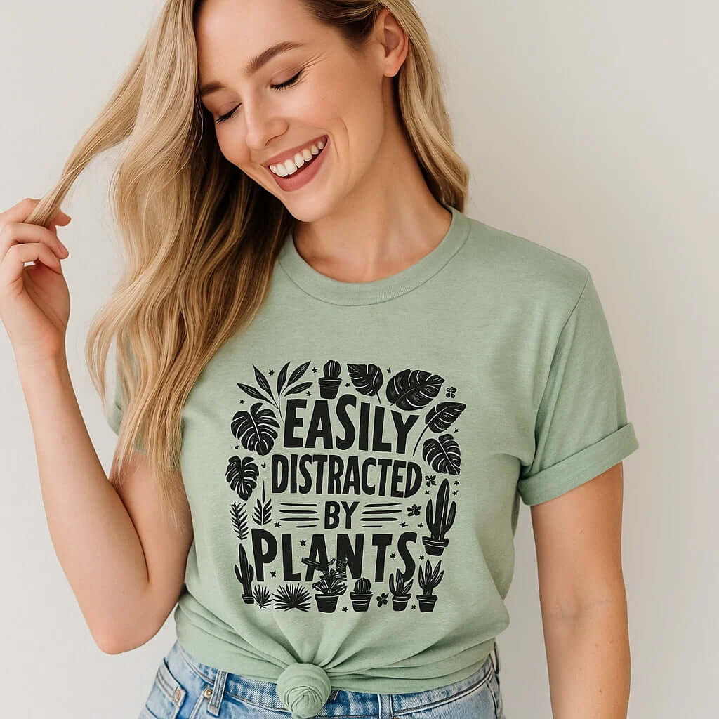 Easily Distracted by Plants T-Shirt