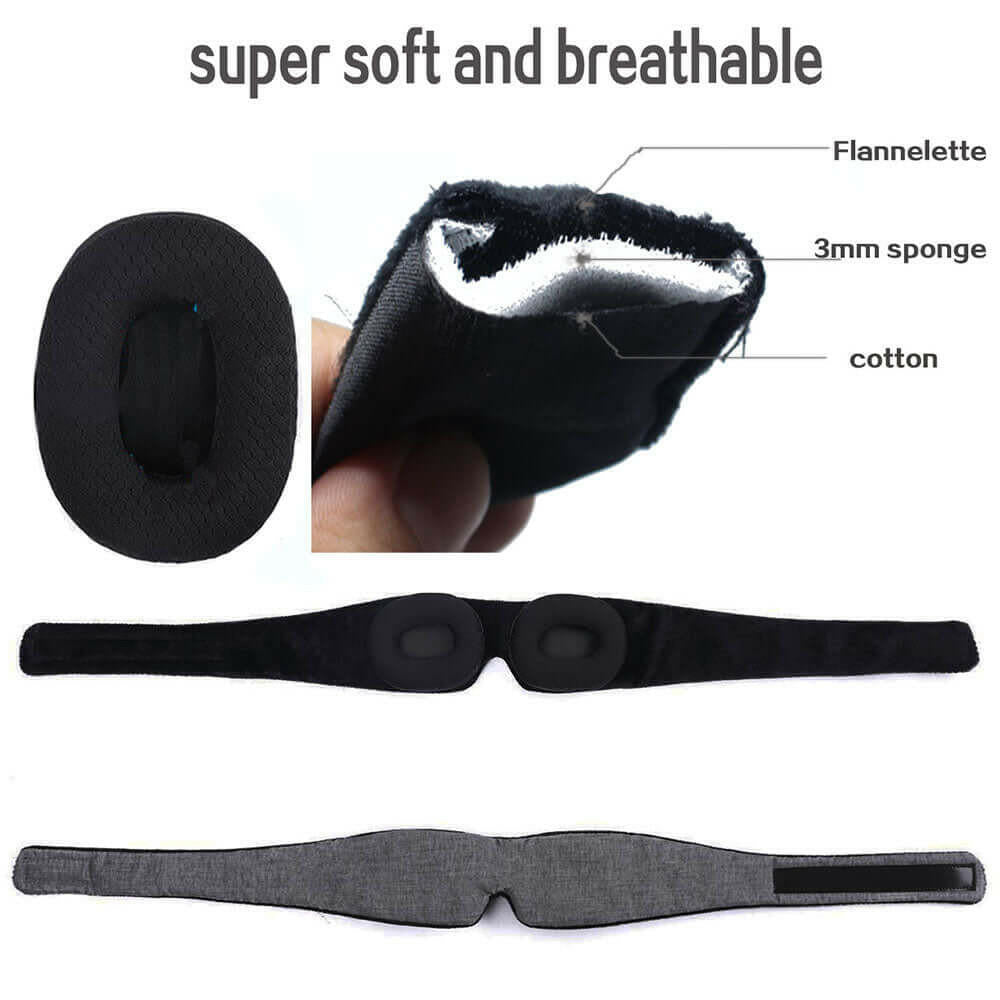 Eye Mask Manta Modular Adjustable 3D Breathable.