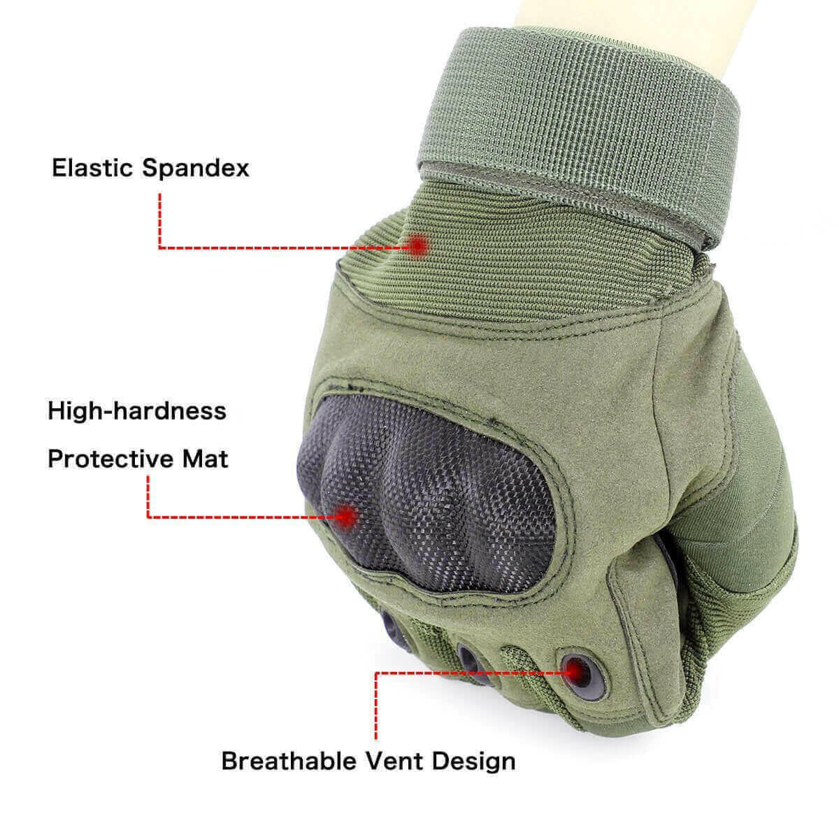 Tactical Gloves with Full Finger Touch.