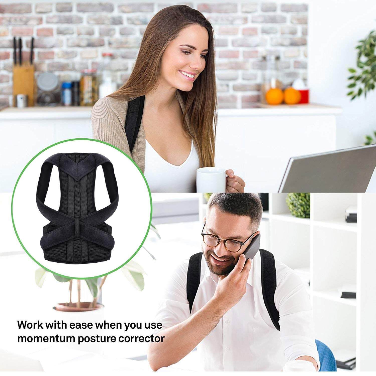 Posture Corrector Back Brace Clavicle Support Hunching Trainer