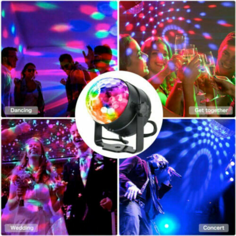 LED Party Projector Light with Sound Activation.