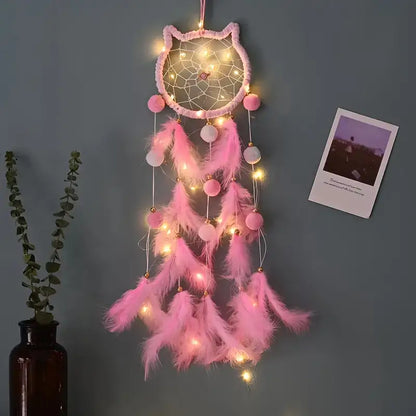 Decorative Dream Catcher with Feathers