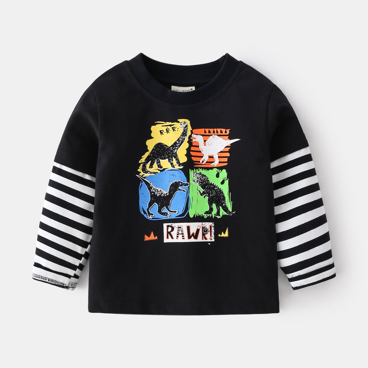 Cute Casual Cotton Round Neck Kids&