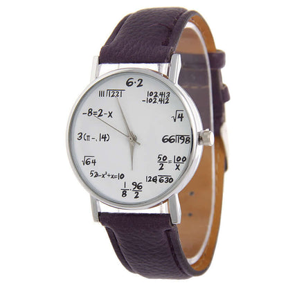 Equation Watch with PU Strap – 37mm