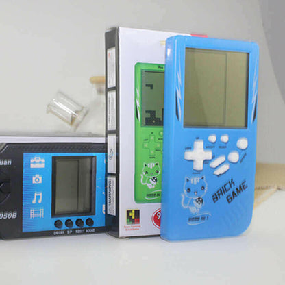 Retro Childhood Tetris Handheld Game Player.