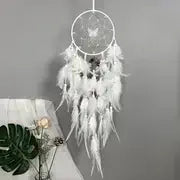 Fairy Butterfly Dream Catcher with Feathers