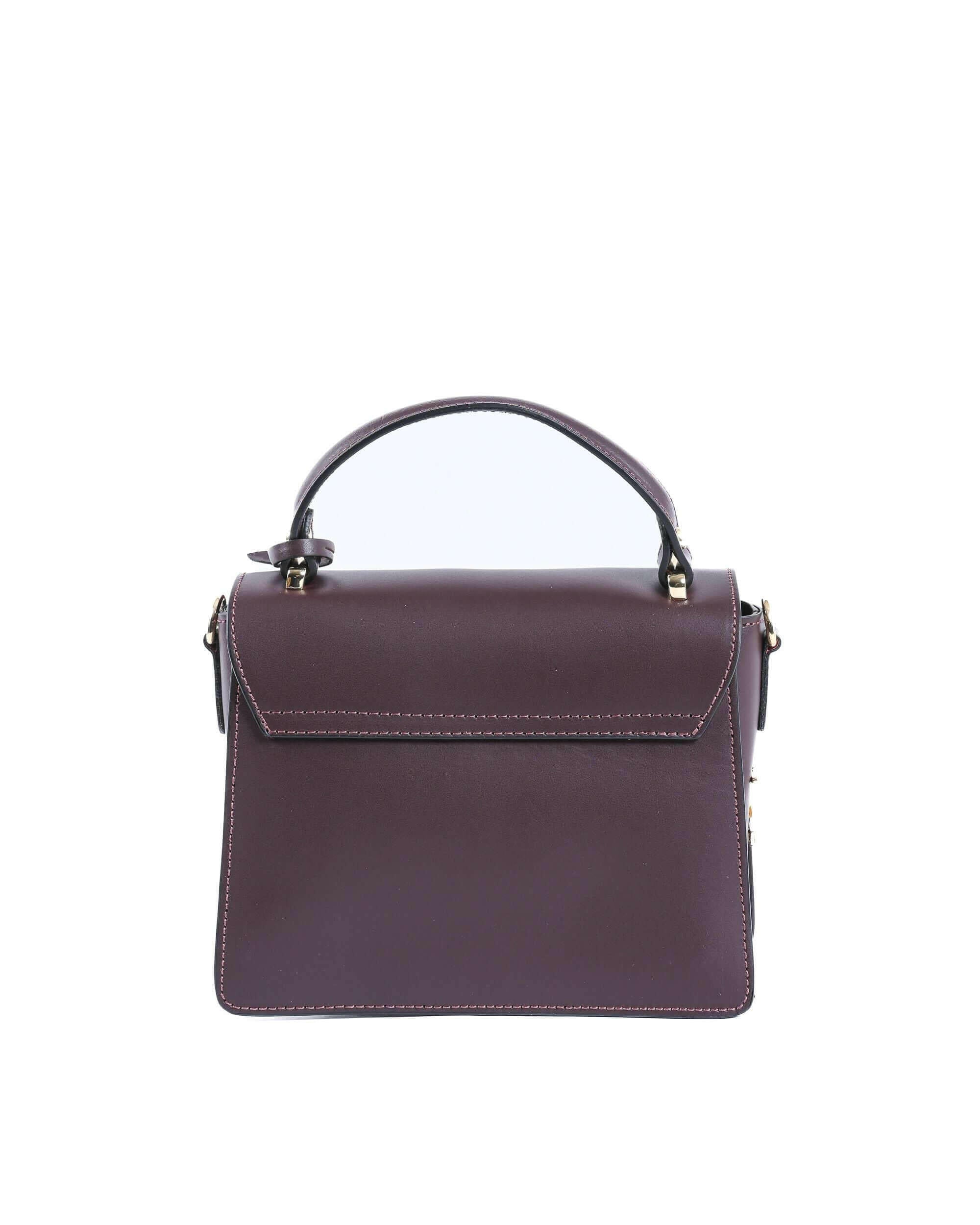 V Italia Womens Handbag V505 52 RUGA BORDEAUX.