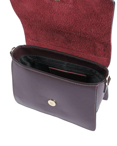 V Italia Womens Handbag V505 52 RUGA BORDEAUX.