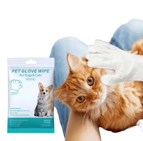 Pet Cleaning Gloves, Wipes &amp; Paw Foam – Assorted Options