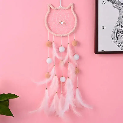 Decorative Dream Catcher with Feathers