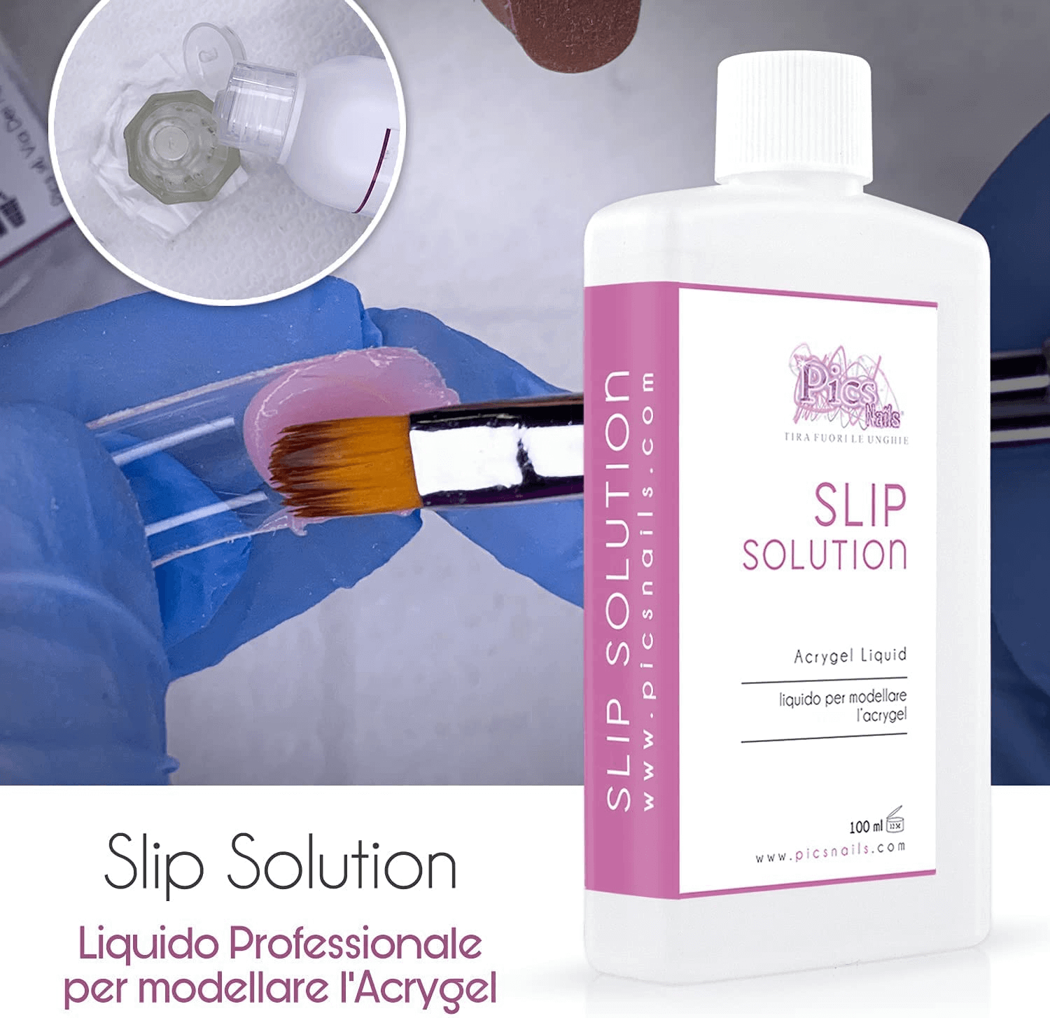 Slip Solution Liquido Acrygel Professionale 100 ml