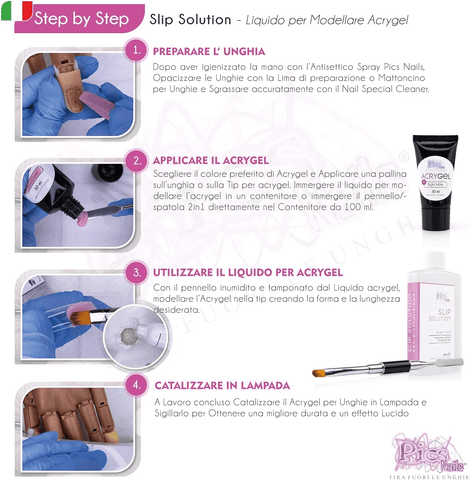 Slip Solution Liquido Acrygel Professionale 100 ml