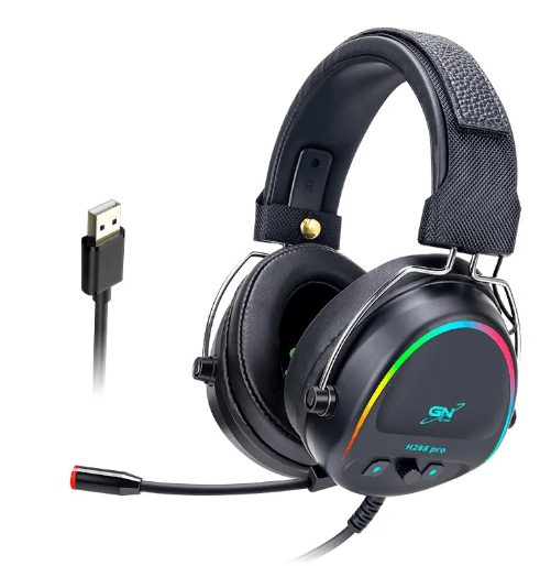 Glow Gear Wired RGB Gaming Headset with Microphone