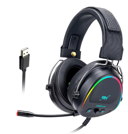 Glow Gear Wired RGB Gaming Headset with Microphone