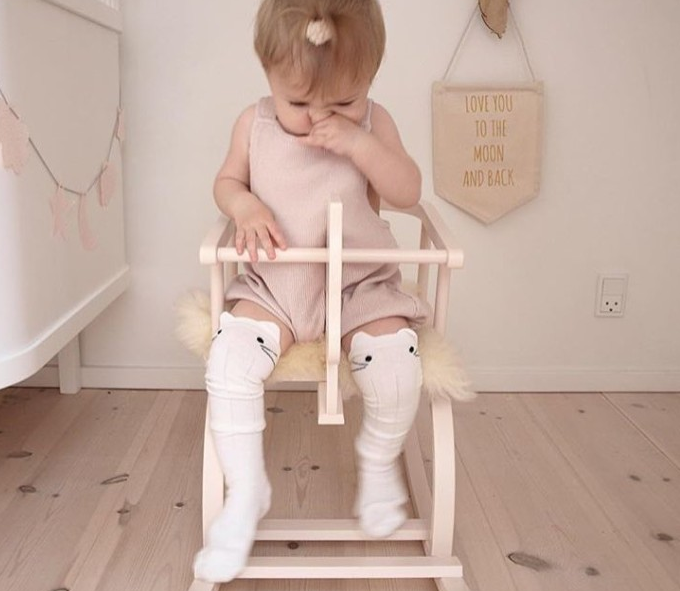 Cat Ear Mid-Calf Socks, Cartoon Kids&