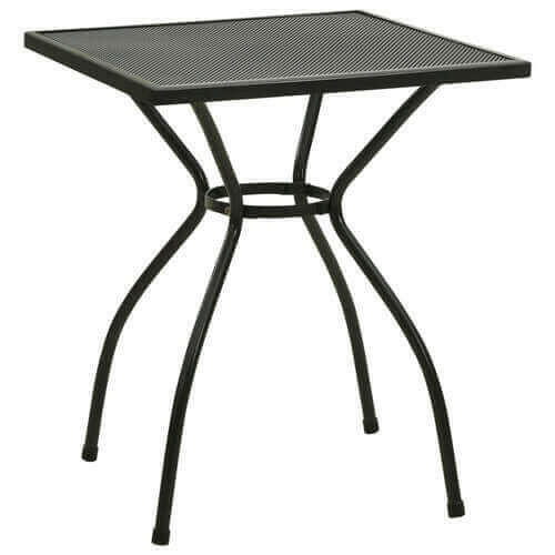 Bistro Table 23.6&quot;x23.6&quot;x27.6&quot; Steel Mesh