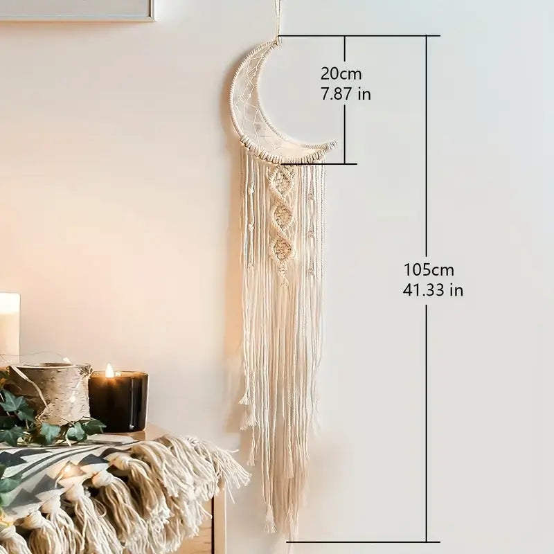 Boho Hand-Woven Dream Catcher Wall Hanging