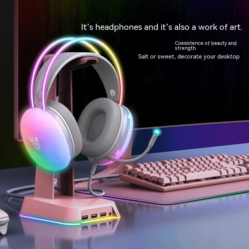 RGB Gaming Headset - Black or White