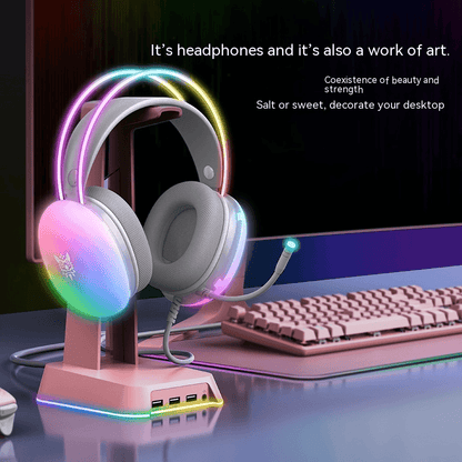 RGB Gaming Headset - Black or White