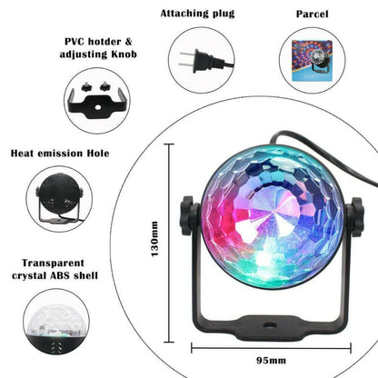 LED Party Projector Light with Sound Activation.