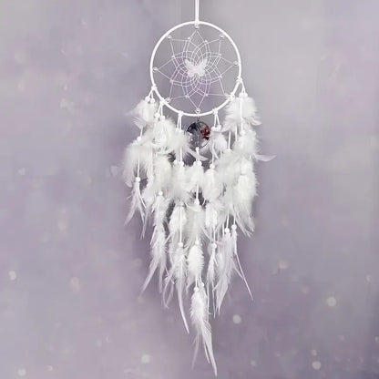 Fairy Butterfly Dream Catcher with Feathers