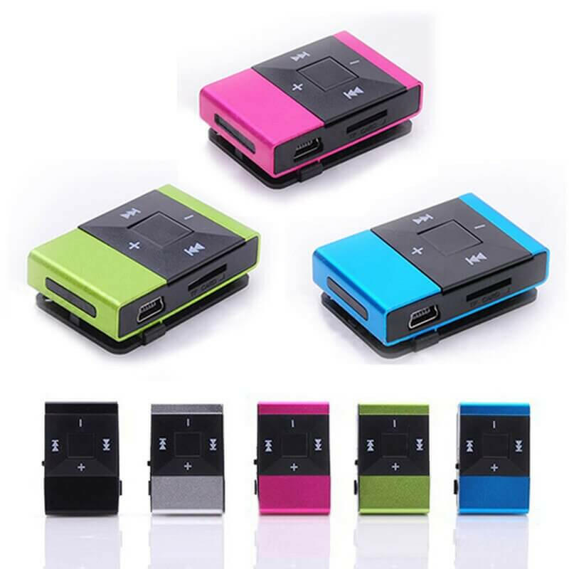 8pcs Mini USB Clip Digital Mp3 Music Player.