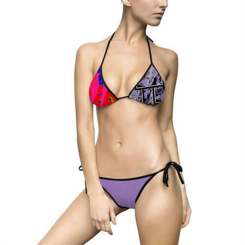 Perfect Bikini Deep Graphic Women's Bikini Swimsuit.