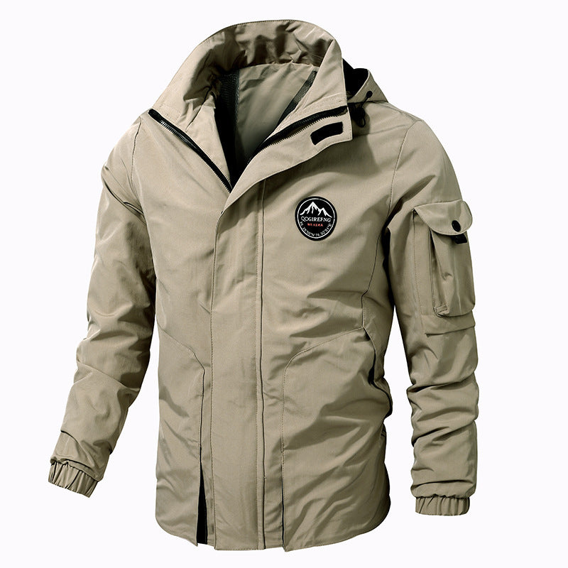 Hooded Casual Jackets for Men - Plus Size Available
