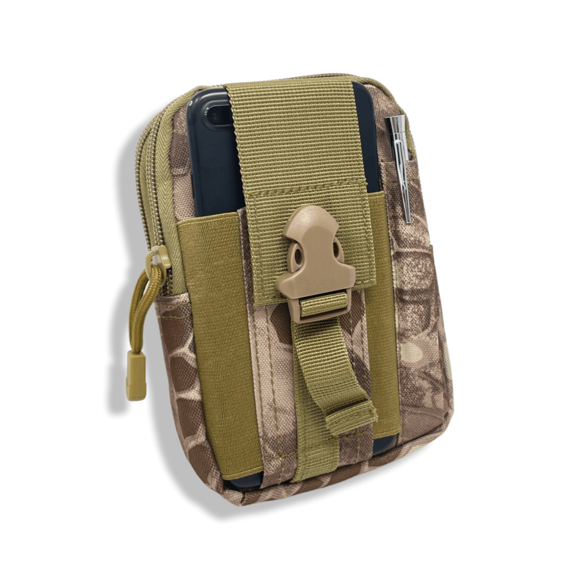 Tactical MOLLE Pouch &amp; Waist Bag for Hiking &amp; Outdoor Activities